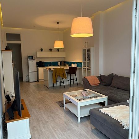 Relax-Wohnung Mit Balkon Ueber Die Weisse Elster Lipsk Zewnętrze zdjęcie