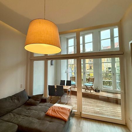 Relax-Wohnung Mit Balkon Ueber Die Weisse Elster Lipsk Zewnętrze zdjęcie