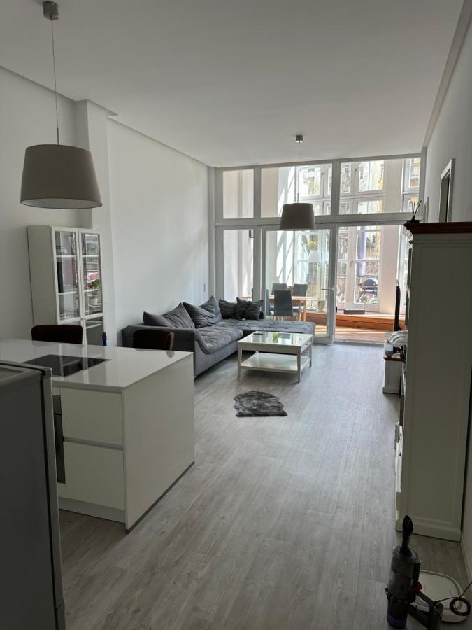 Relax-Wohnung Mit Balkon Ueber Die Weisse Elster Lipsk Zewnętrze zdjęcie