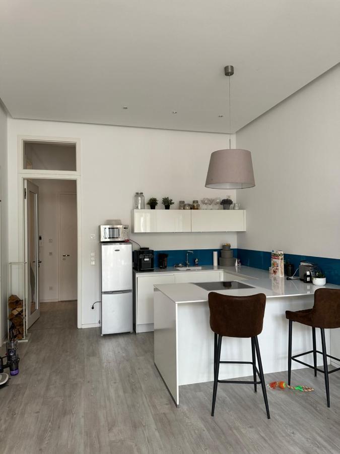 Relax-Wohnung Mit Balkon Ueber Die Weisse Elster Lipsk Zewnętrze zdjęcie