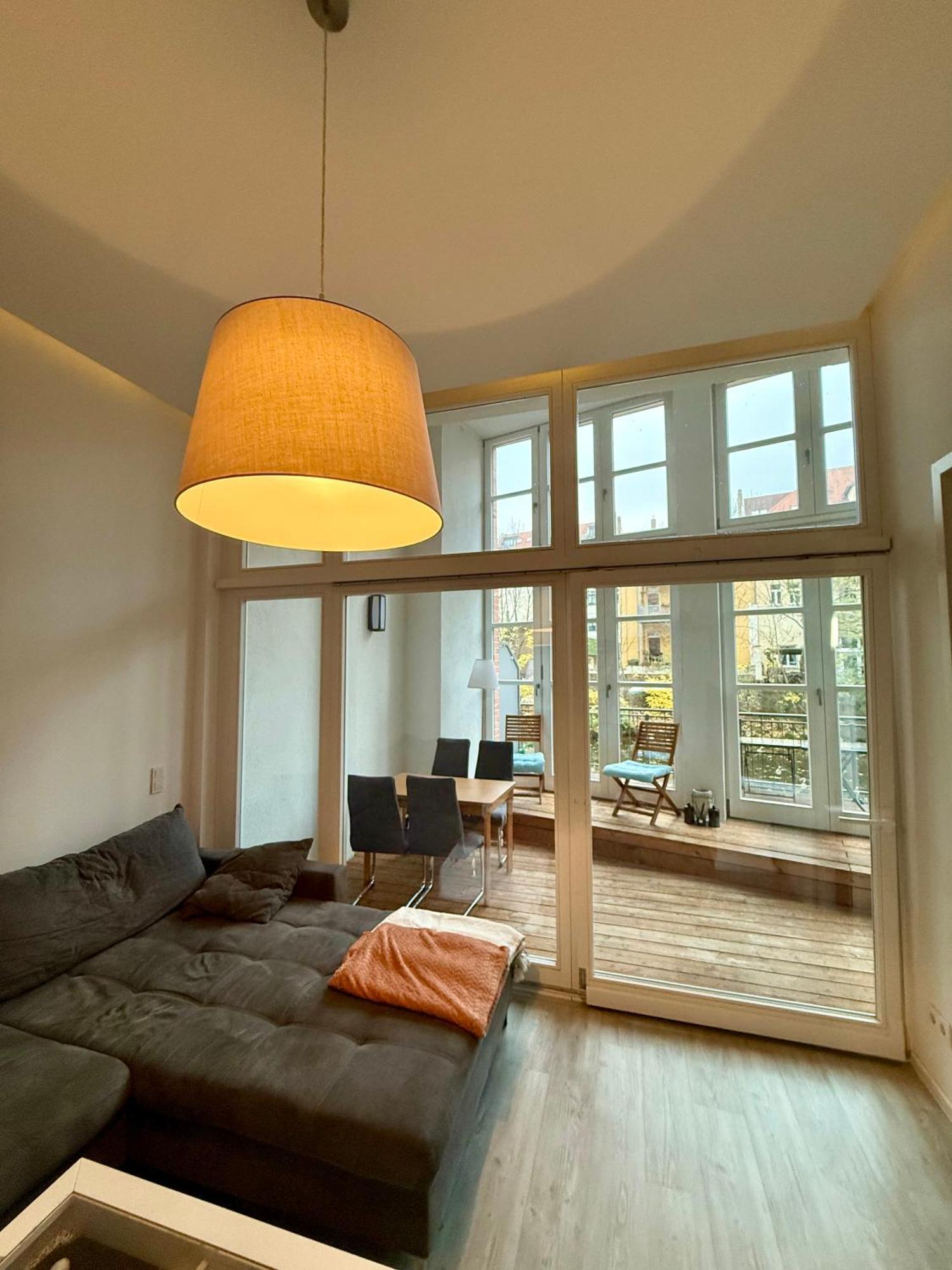 Relax-Wohnung Mit Balkon Ueber Die Weisse Elster Lipsk Zewnętrze zdjęcie